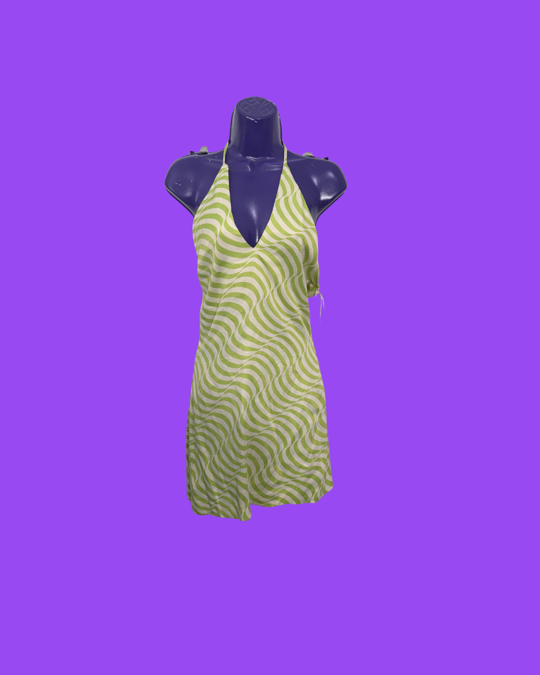 Green Swirl Zara Dress
