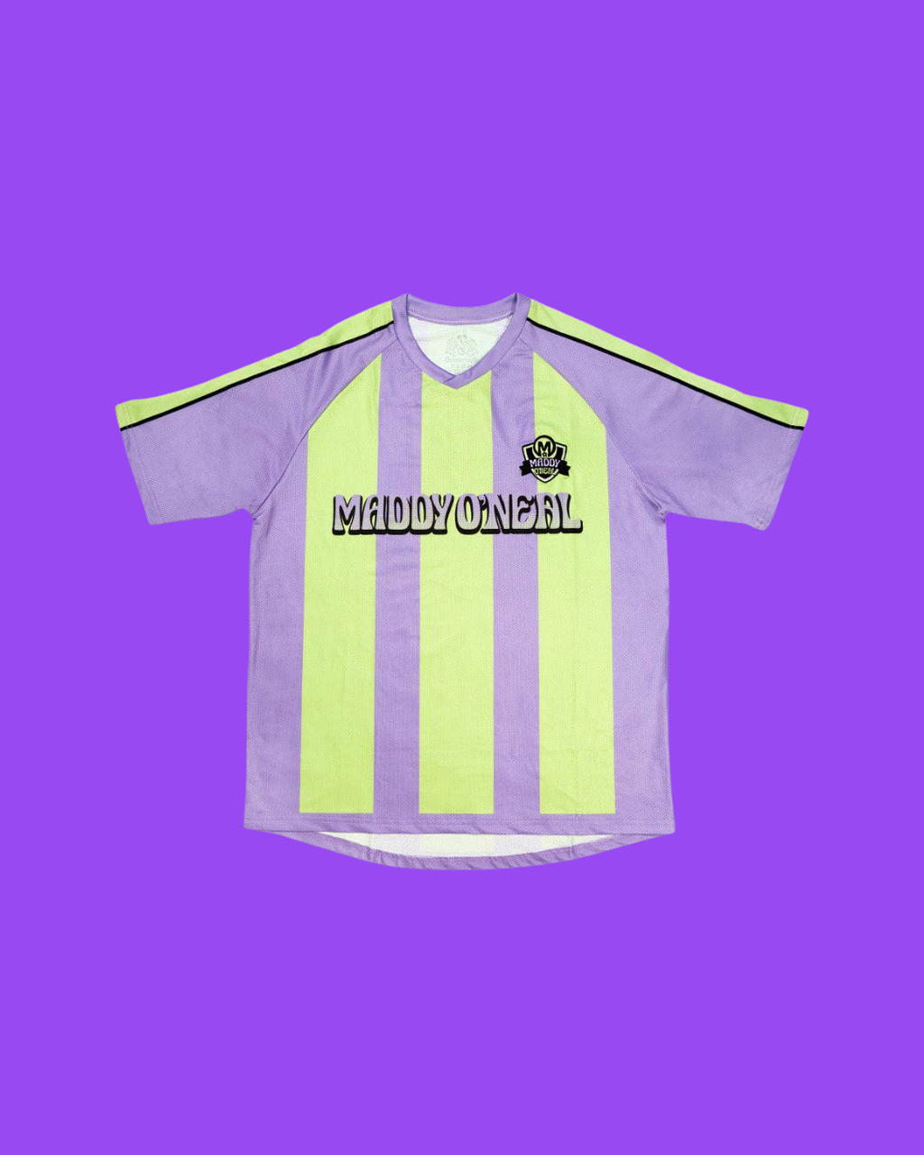 Maddy O'Neal Creatures Of My Mind Purple Soccer Jersey