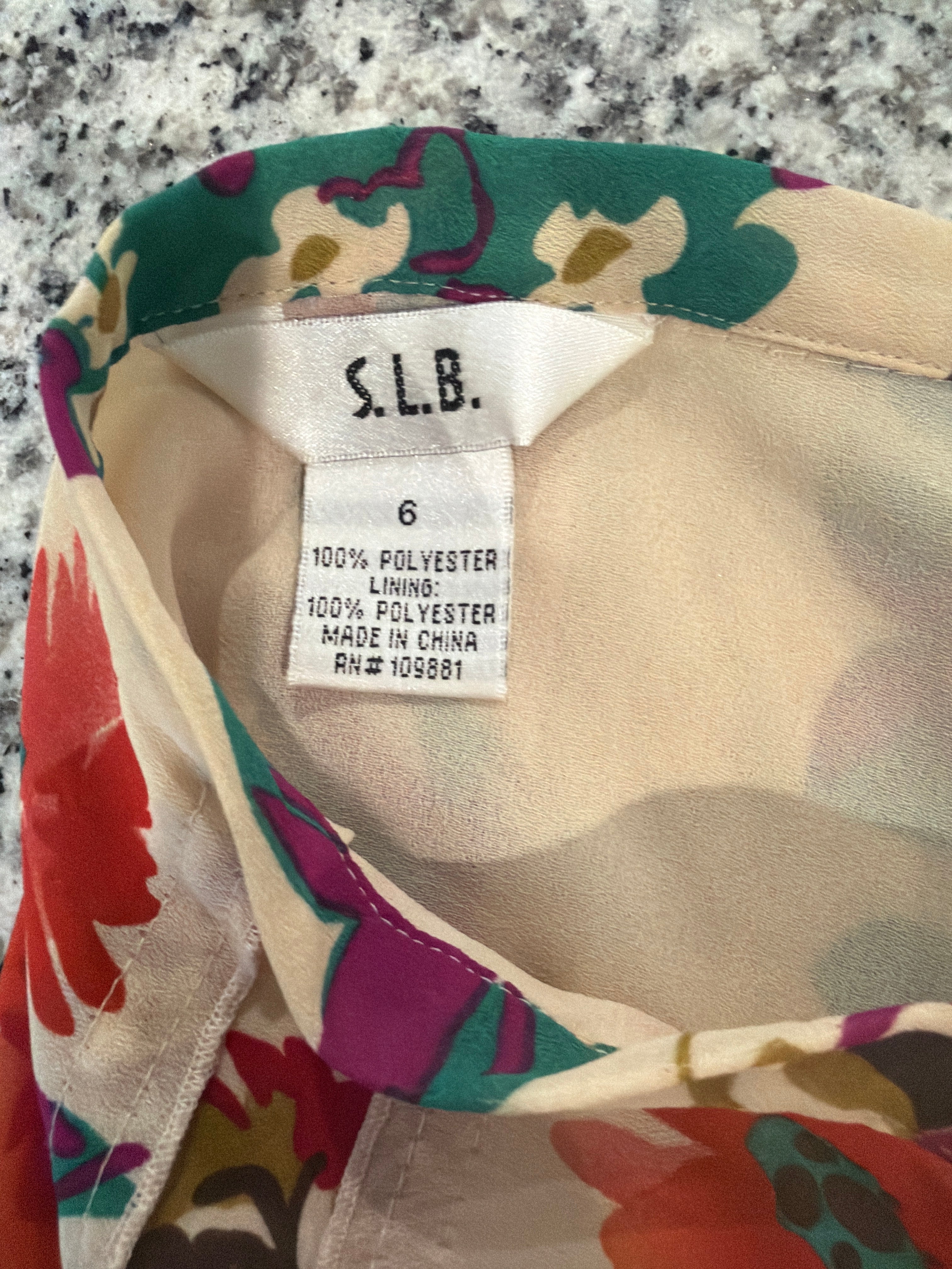 SLB Y2K Floral Skirt