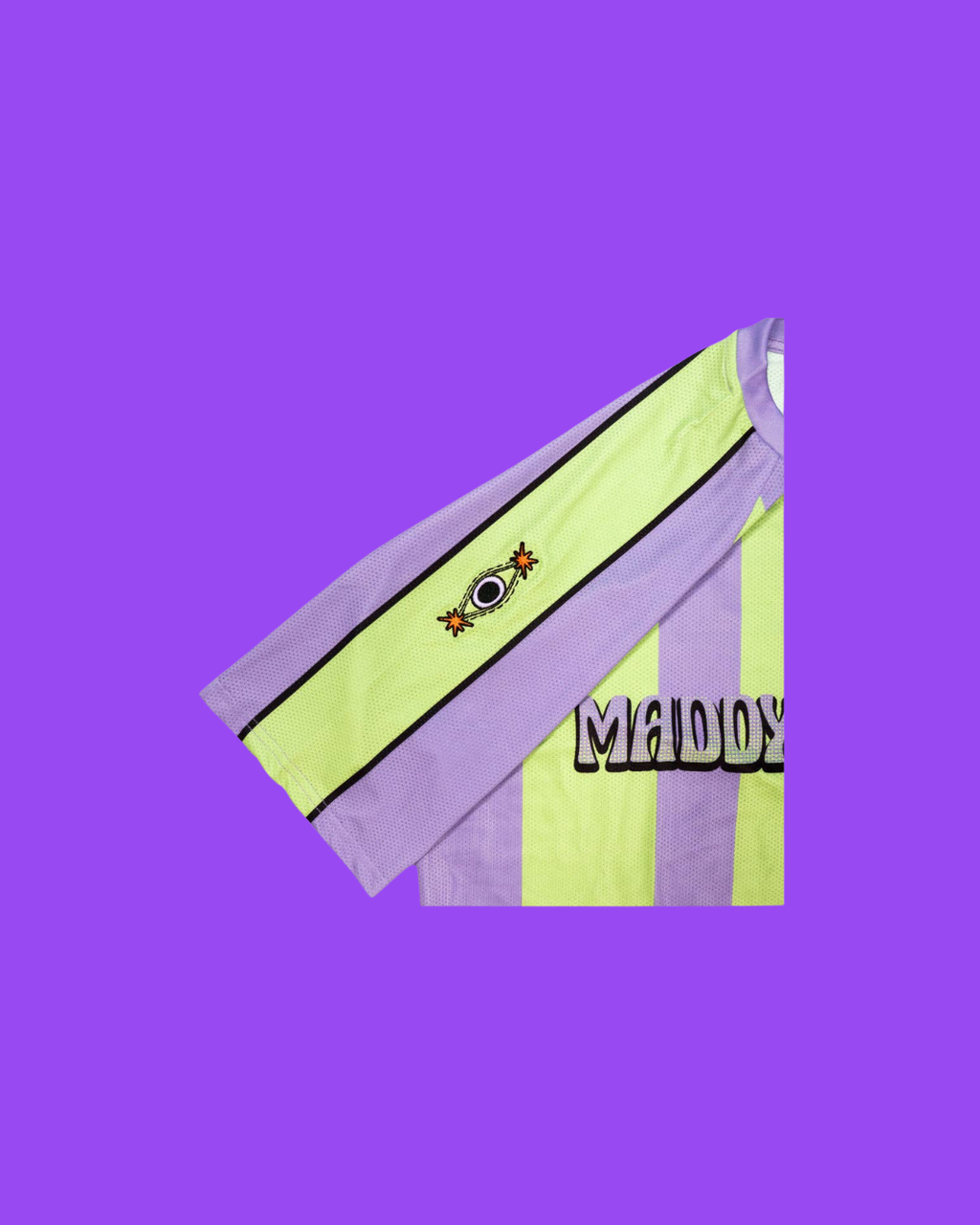 Maddy O'Neal Creatures Of My Mind Purple Soccer Jersey