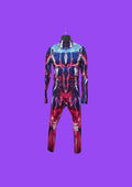 Devil Walking Mens Bodysuit