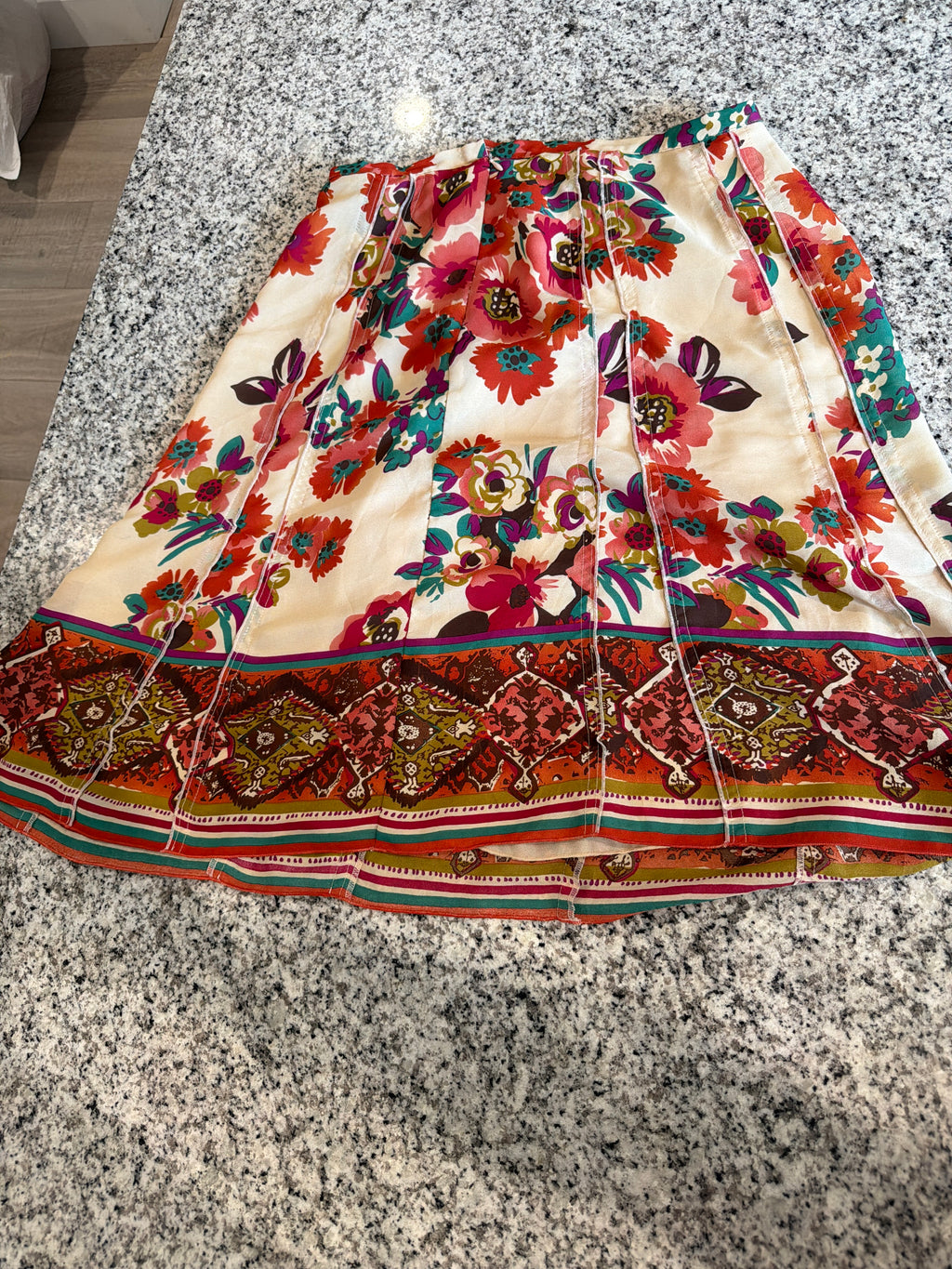 SLB Y2K Floral Skirt