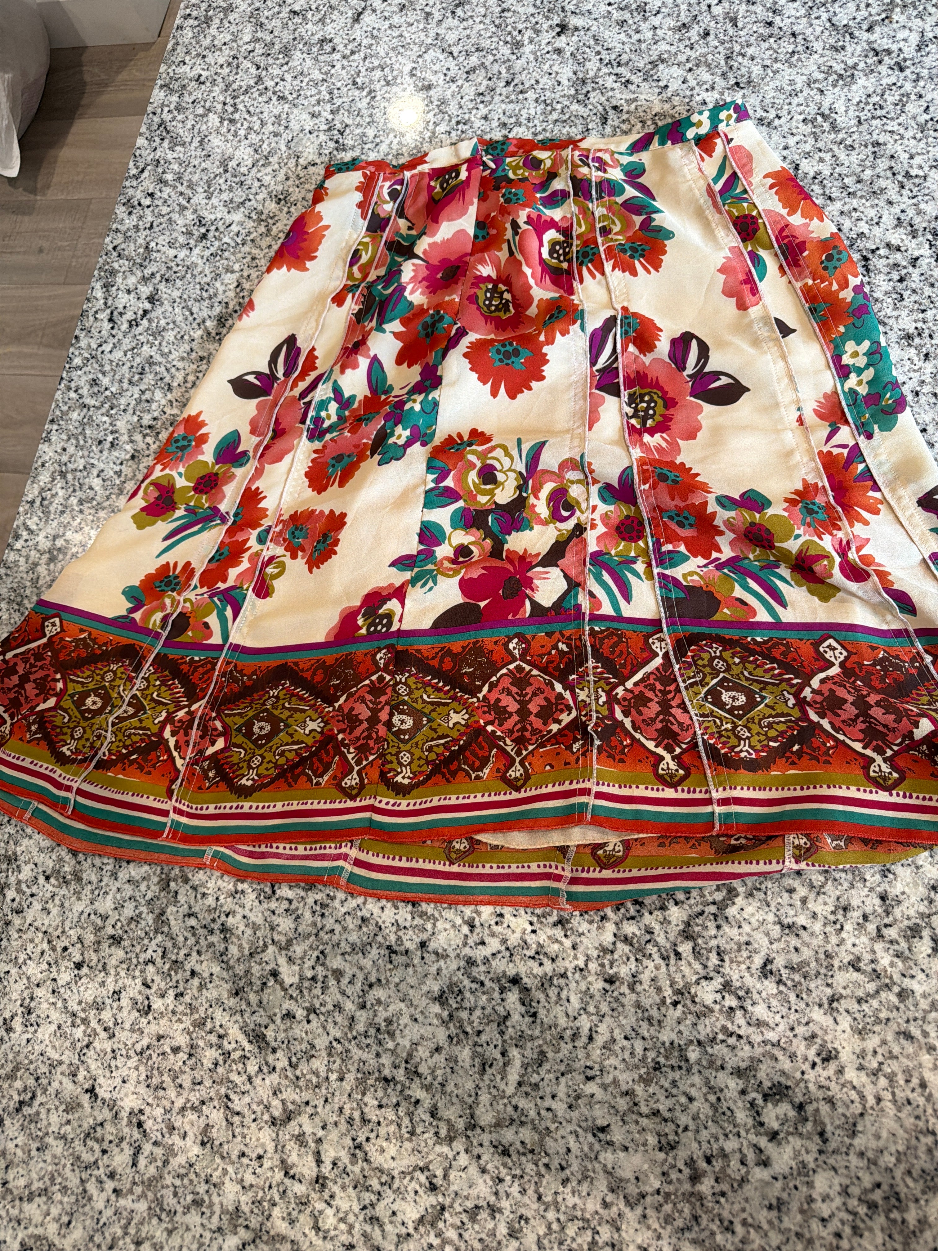 SLB Y2K Floral Skirt