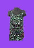 Set4Lyfe Apparel Acid Tiger Tank Top