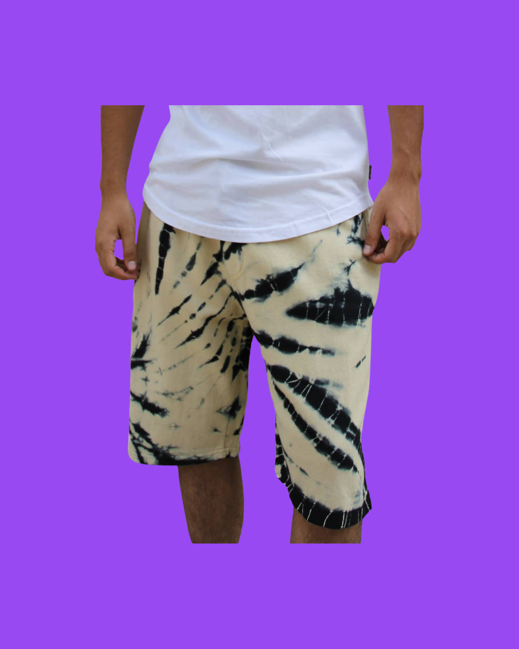 SPIRAL WASH SHORTS