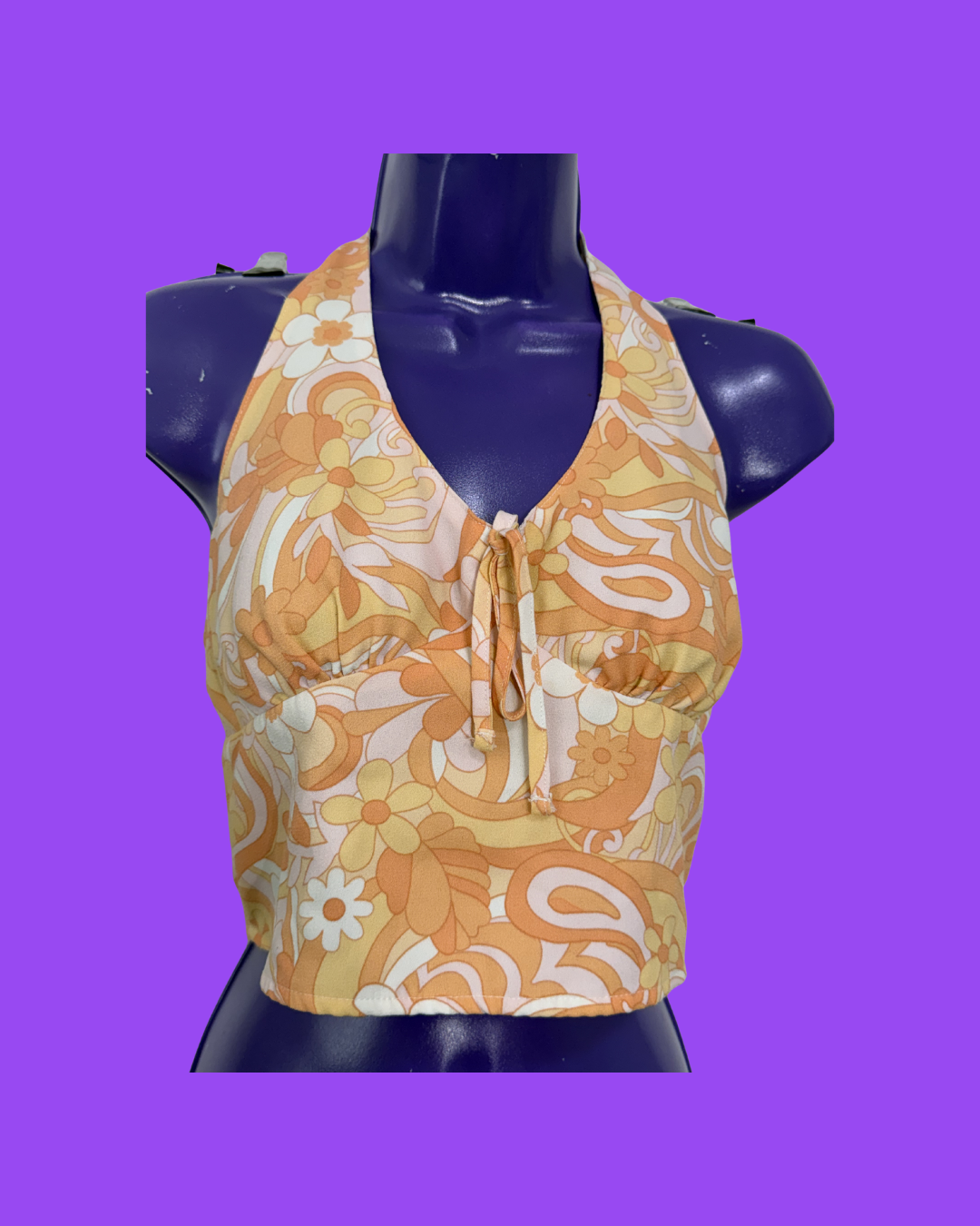 Hollister Floral Halter Top