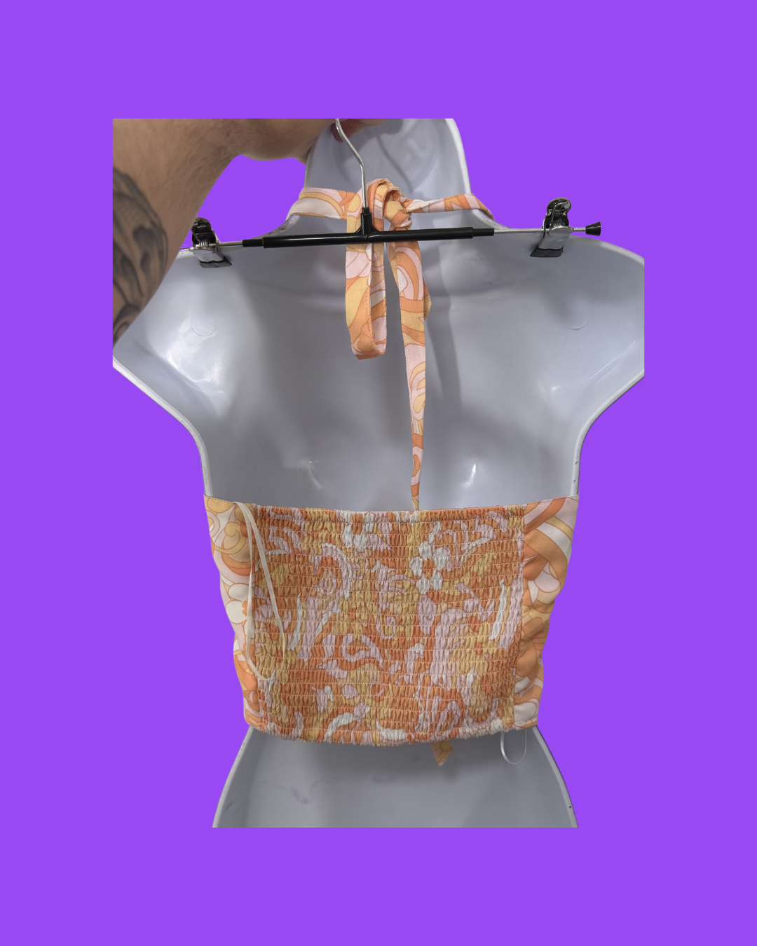 Hollister Floral Halter Top