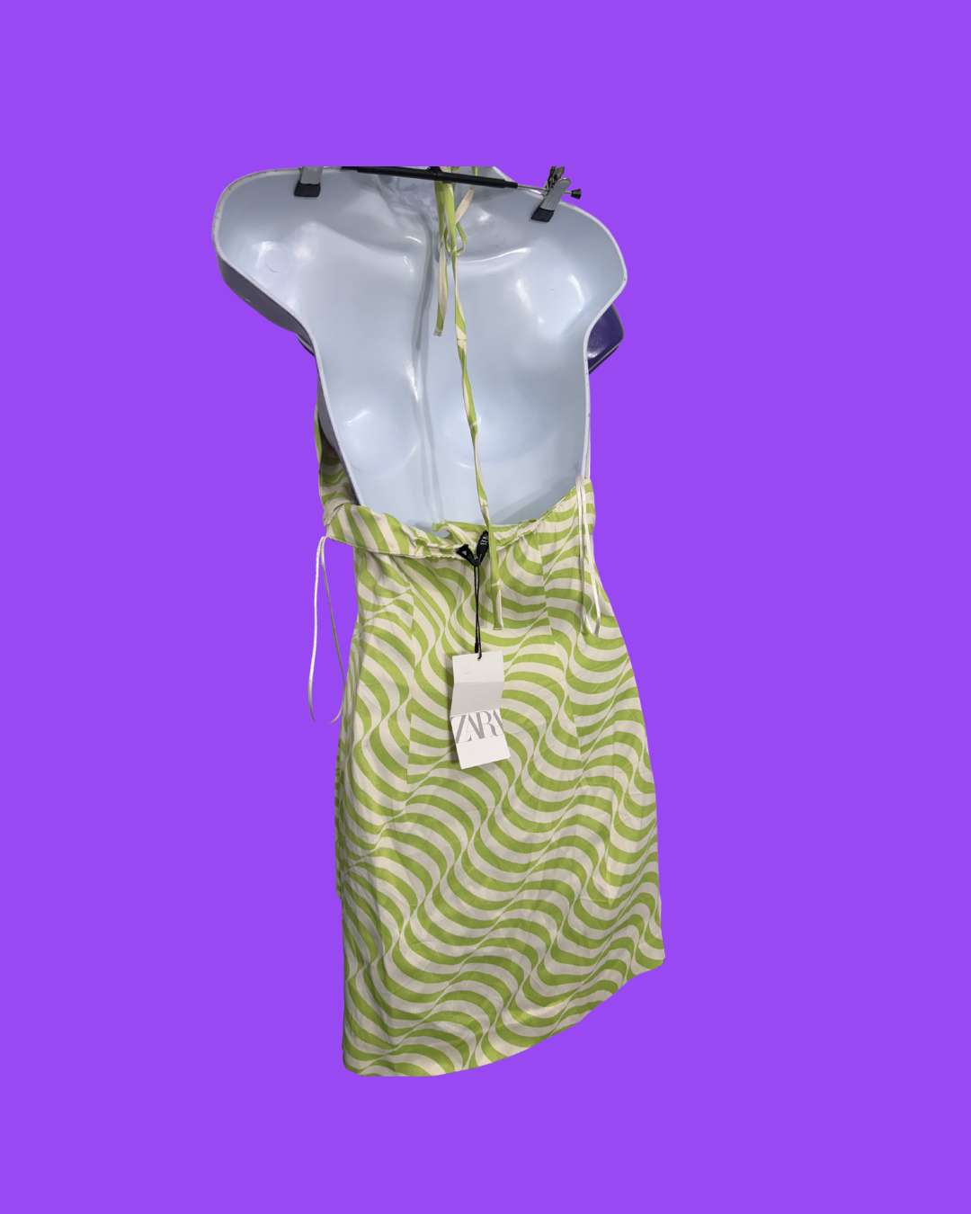Green Swirl Zara Dress