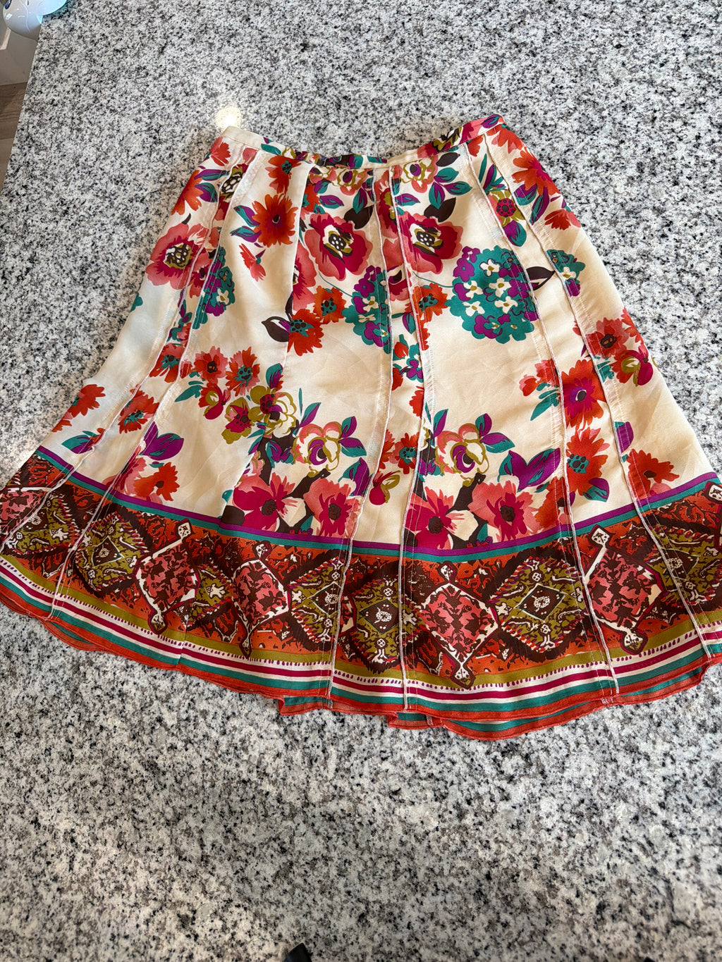 SLB Y2K Floral Skirt