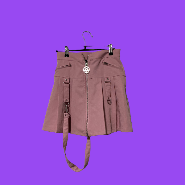 pink Kill Star Skirt, xs