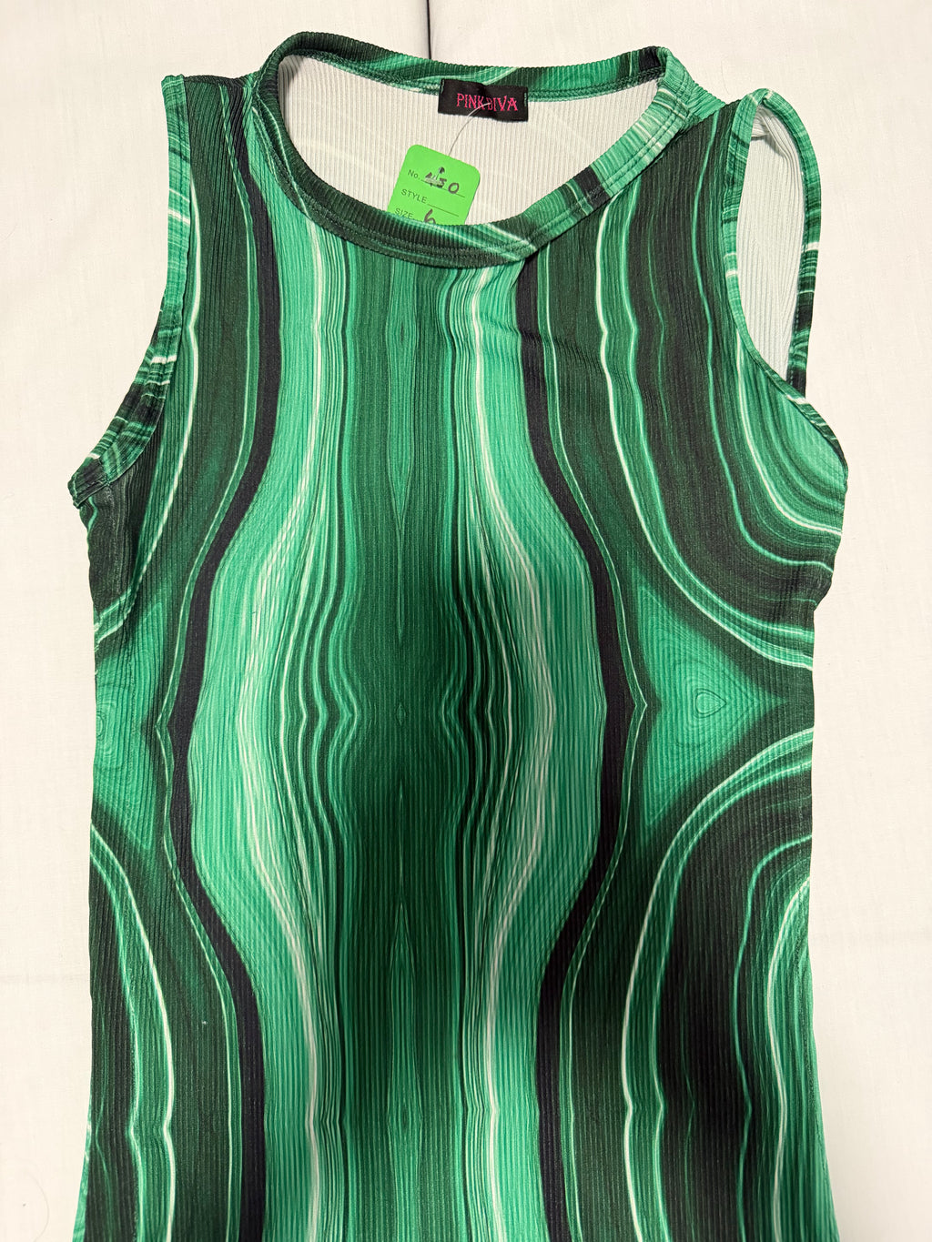 Pink Diva Malachite Dress