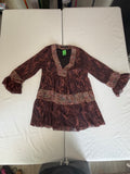 Zara Woman Paisley Shirt Dress