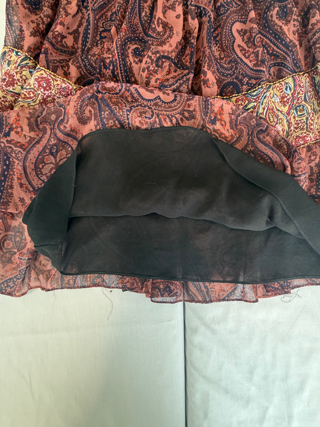 Zara Woman Paisley Shirt Dress