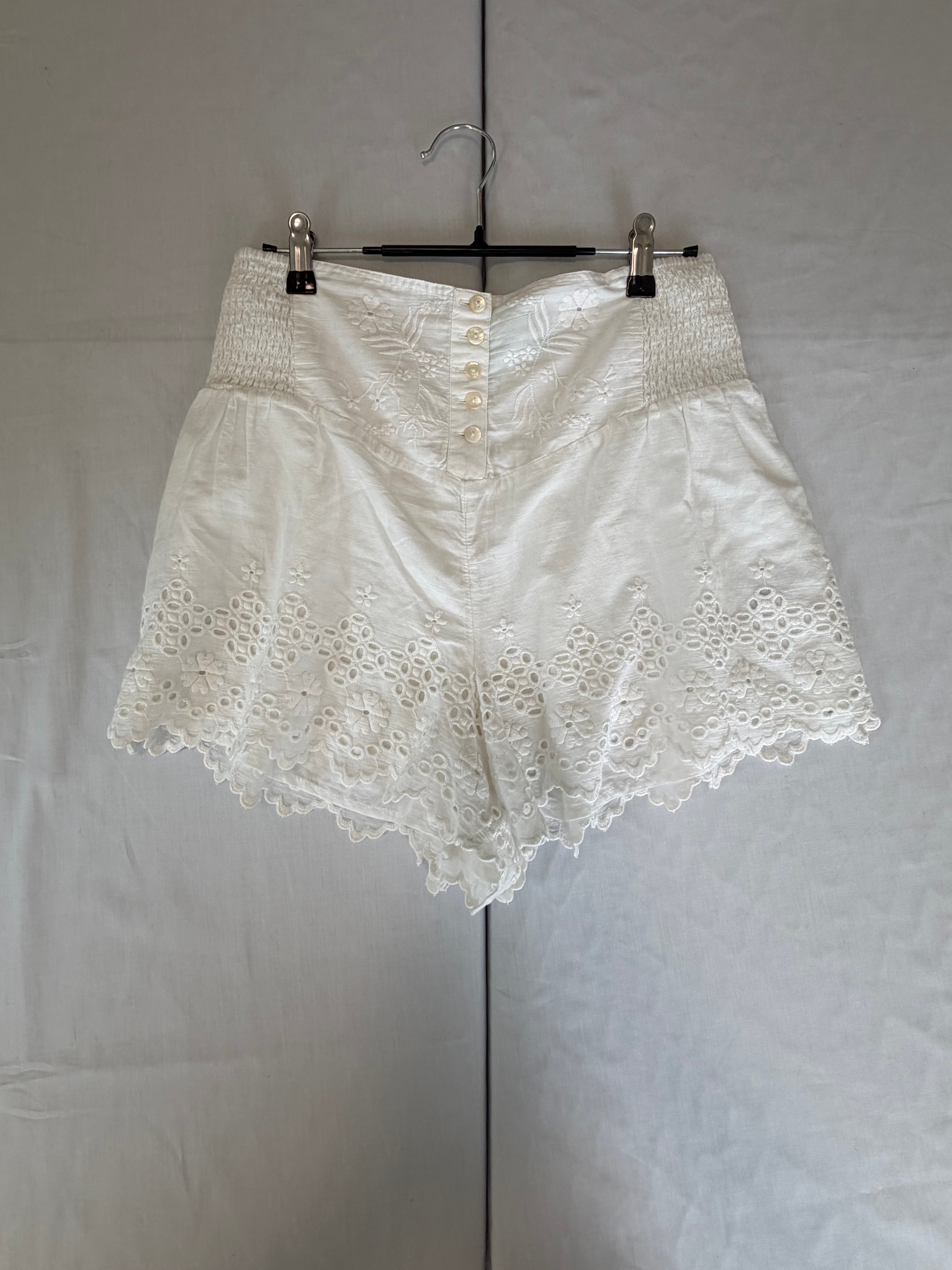 Free People Sweet Like Candy Eyelet Shorts