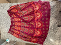 Boho Wrap Around Skirt 100%