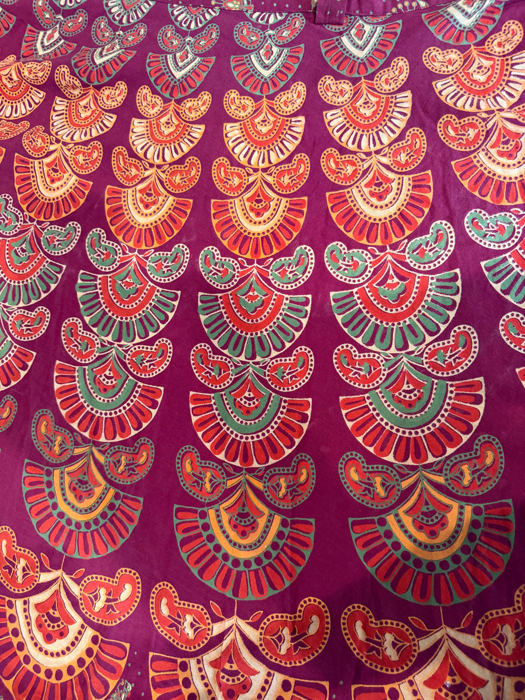 Boho Wrap Around Skirt 100%