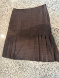 Wool Pleated Skirt