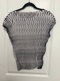 Picadilly Black & White Top- Size M/L