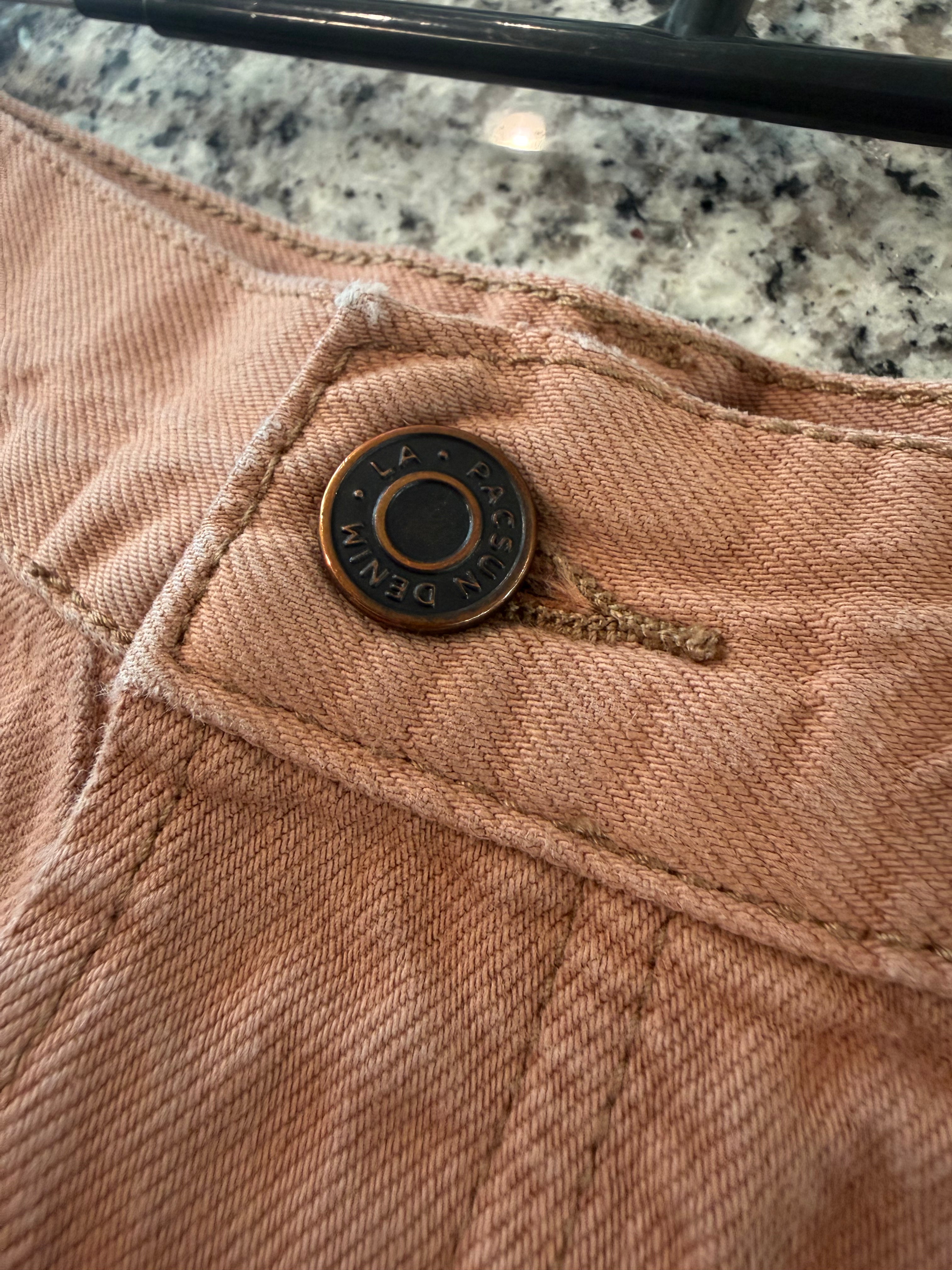 PacSun Size 27 Two Tone Bleach Stripe Carpenter Shorts