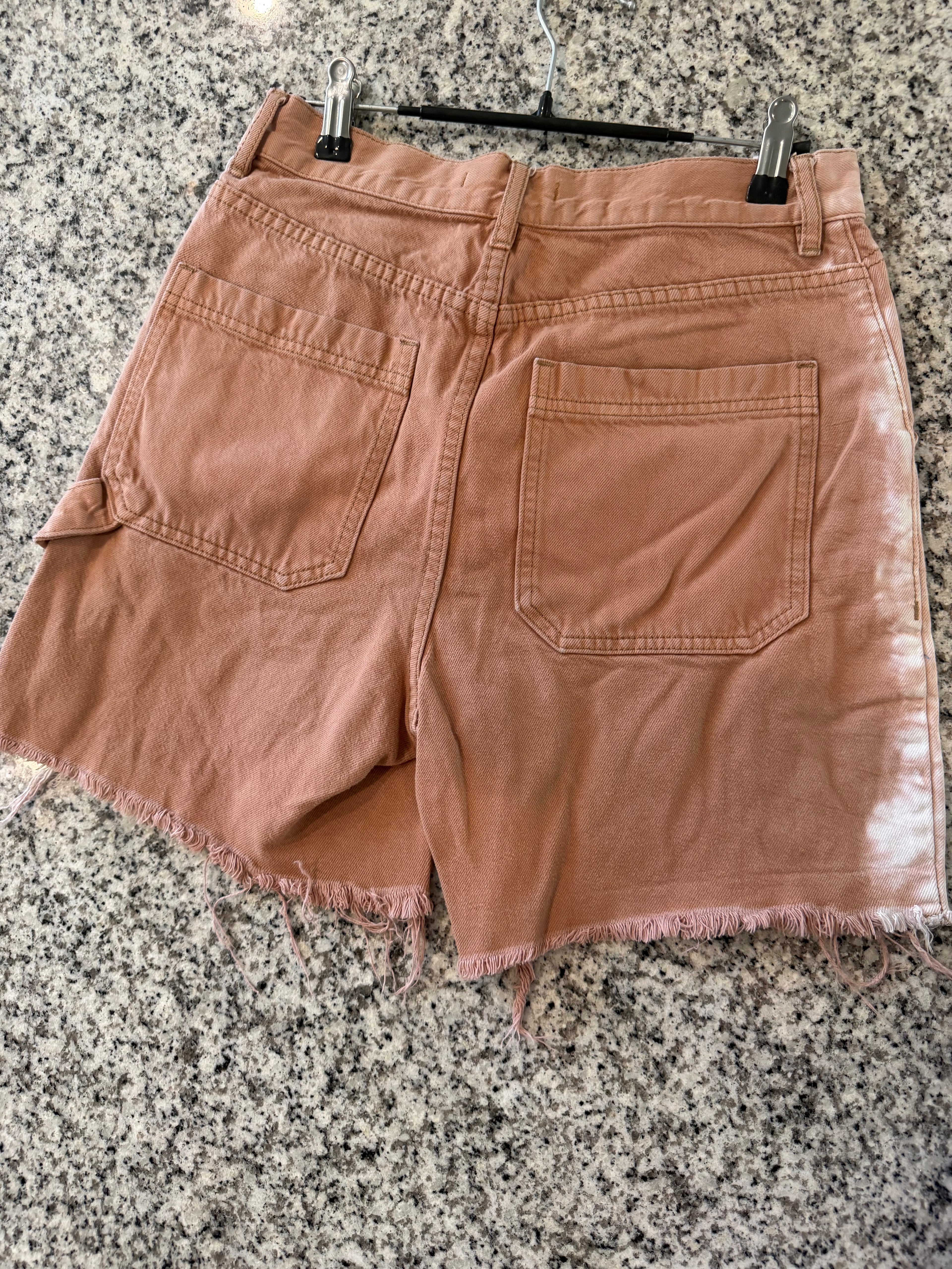 PacSun Size 27 Two Tone Bleach Stripe Carpenter Shorts