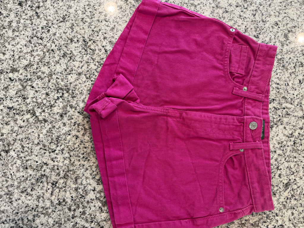 Wild Fable Size 27 Pink Denim Cuffed Shorts
