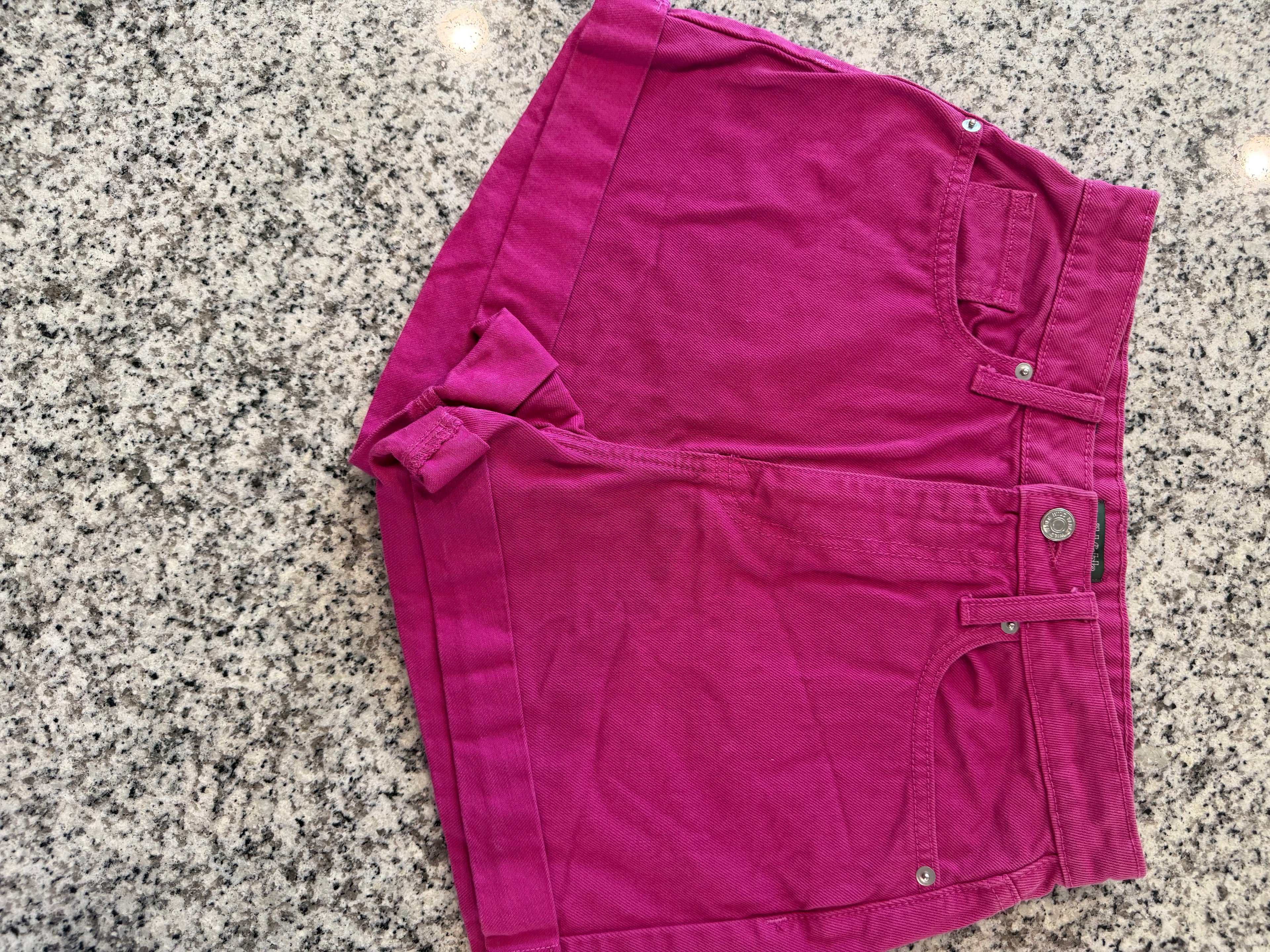 Wild Fable Size 27 Pink Denim Cuffed Shorts