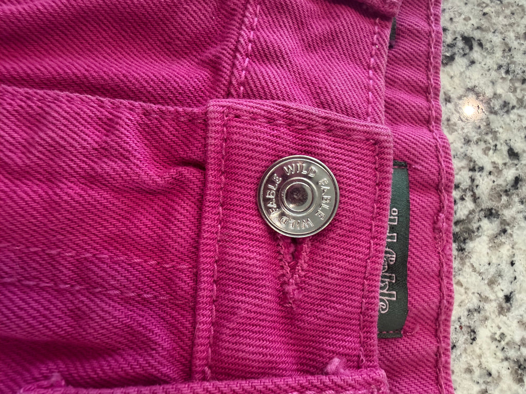 Wild Fable Size 27 Pink Denim Cuffed Shorts