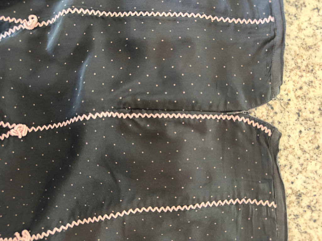 100% Silk 14W Context Flare Skirt