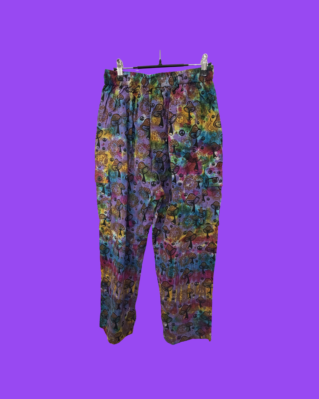 Tie Dye Mushroom Yoga Trouser D532